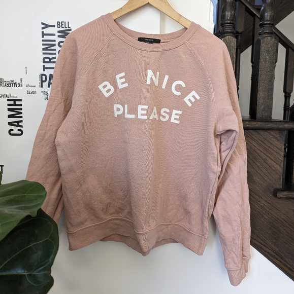 Blush pink sweatshirt - Picture 1 of 5